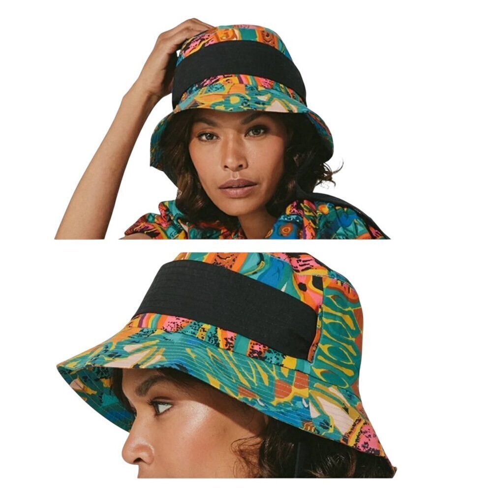 Cleobella Noa Bucket Hat in Paradiso Print NWT
